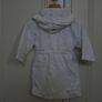 Petit Bateau White Velour Beach/Bath Robe Age 18 Months (81cm) Image 2