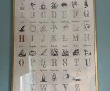 Harry Potter alphabet picture