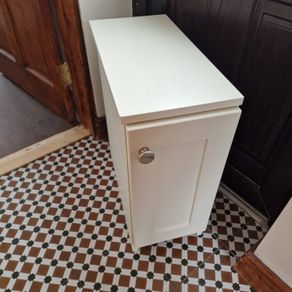 Cream Bedside Locker