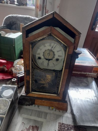 Beautiful Old Antique Mantle Clock, Dating from the 1880s to the early 1900s. price is for two clocks Postage Available