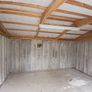 Deluxe 14ft x 12ft Modular Concrete Building Shed with brindle pebble dash finish. Image 6
