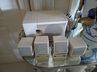 Cambridge soundworks 4.1 audio speaker system.