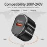 USLION QC 3.0 18W USB Fast Charger Wall Charger UK Plug (Brand New/Warranty) Image 3