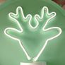 Light Up Neon Stag/ Reindeer Christmas Decoration Image 10