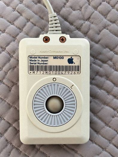 Apple Macintosh Mouse M0100 Vintage 1984 Original Mac