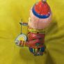 VINTAGE Wind Up Drummer Boy Toy Image 2