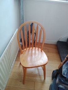 pine chairs x5 free collection Friday please