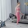 4-IN-1 Exercise Bikes for Home Use, Folding Indoor Stationary Cycling Bike with Arm/Leg Workout Bands,16 Levels Magnetic Resistance Fitness Bicycle with Hand Pulse and Phone/Tablet Holder Image 7