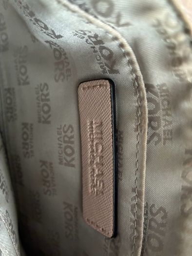 Michael Kors blush clutch bag