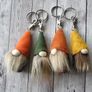 Handmade Gnomes. Autumn decoration. Key rings pumpkin or  Gnome. Image 9