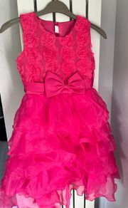 Girl occasion dress, 6-7 years, worn twice