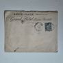 Stamp envelope. France 1889 Postal History Cover Berck-Plage Grand Hotel Lionroger Wax Seal Amiens. antique, 19th-century, mail, envelope, commerce, tourism, maritime, railway, train, transit, postmark, cancellation. Image 2