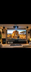 Tv 94 inch Projector Bose Compete Cinema System