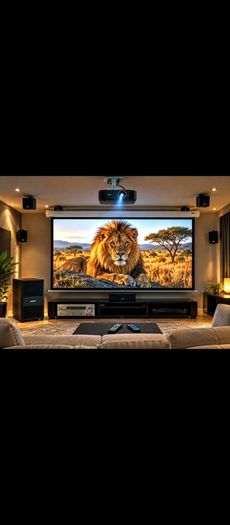 Tv 94 inch Projector Bose Compete Cinema System