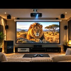 Tv 94 inch Projector Bose Compete Cinema System