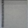 nu: Craze Cloud A5 Notebook Ruled Notepad Grey 160 Pages Home Office School College Image 2
