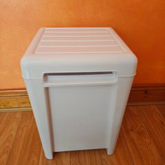 White Plastic Storage Box