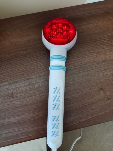 Massage device with heater