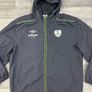 Vintage Umbro Ireland Hooded Jacket Mens Large Image 2