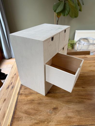Mini Wooden Chest of Drawers