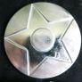 Christian Dior Play Swarovski Diamond Cube Lip Gloss Charm and CHRISTIAN DIOR Lucky Star makeup hand mirror compact brush Image 8