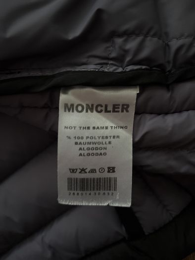 Black Moncler Puffer Jacket Medium