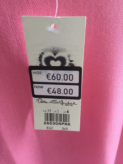 Fab Rose Pink Dress size 6