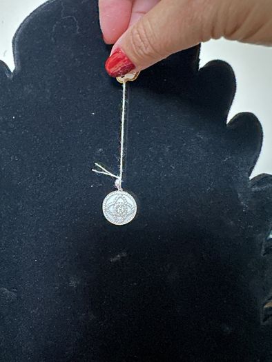 diamond MOP pendant