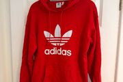 Adidas Originals Women's Red Hoodie - Size UK 8