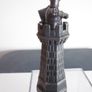 DeAgostini Harry Potter Wizard Chess Knight on Tower Black and Gold Rook Piece Image 3