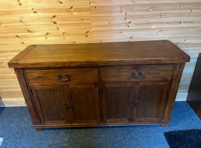 Solid oak home cabinet