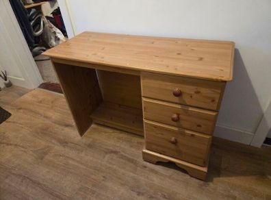 Study desk with drawers