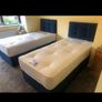 Brand New 3ft Single Divan Beds With Optional Drawers And Tufted Memory Foam Mattresses Instock. Multiple Headboard Designs Available Image 5
