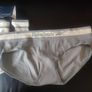 Brand new x2 grey and cream Reebok Womens seamless brief size XL UK16 EU44 Postage included Image 3