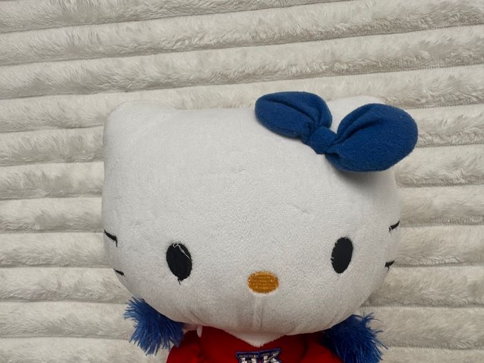 Hello Kitty Cheerleader Plush Soft Sanrio Sega Prize Europe approx. 23 cm. Used Please see photos