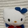 Hello Kitty Cheerleader Plush Soft Sanrio Sega Prize Europe approx. 23 cm. Used Please see photos Image 4