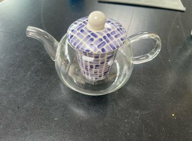 New glass teapot