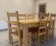 solid Pine Table and Chairs