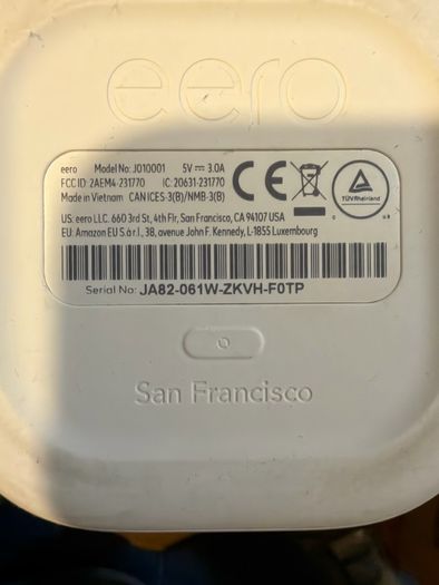 Amazon eero mesh system