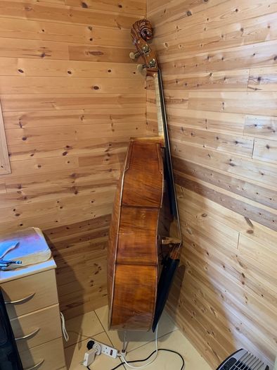 German holzner 3/4 double bass !!