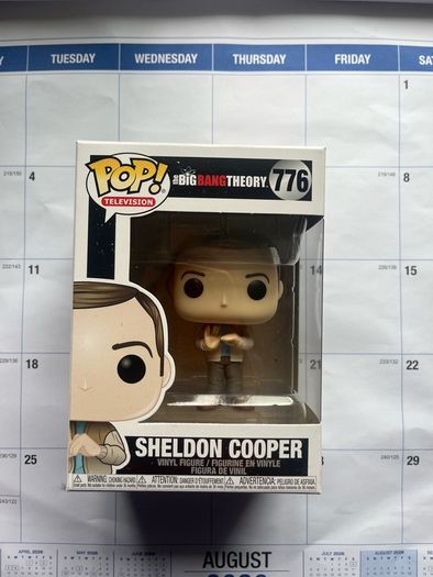 The Big Bang Theory Funko Pops - Sheldon, Leonard, Penny, Raj, Amy Stuart