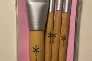Max Factor 4-piece Travel Make Up Brush Kit Set Brand New