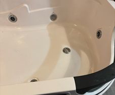 bath with jacuzzi