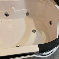 bath with jacuzzi