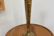 Vase - Brass Etched  (from the 40s)