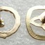 Vintage Vintage Claddagh Pin and Celtic Trinity Knot Gold-tone Pin Image 4