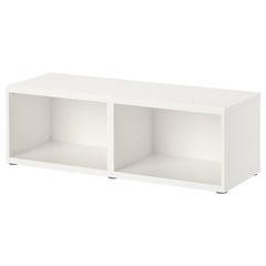 IKEA Besta Cabinet with Tombo clear glass doors