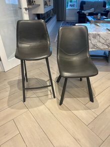 4 matching barstools and 6 dining chairs