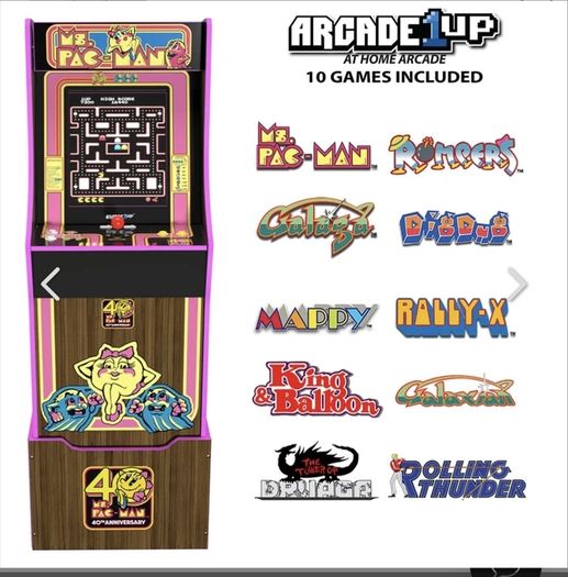 Rare Ms Pac Man Arcade Machine