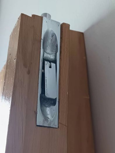 2 Shaker Style Internal Doors with Frosted Glass